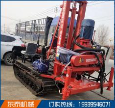 履帶式4寸動力頭打樁機(jī)