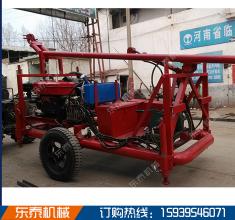 三輪車(chē)帶淘井機(jī)