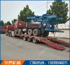 舊車改裝25O型反循環(huán)打樁機(jī)