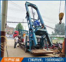 河南挖機(jī)底盤改裝7寸反循環(huán)打樁機(jī)