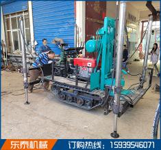 履帶式小型液壓馬達(dá)打井機(jī)